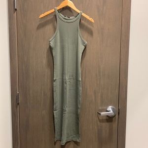 Zara dress, small size, khaki color